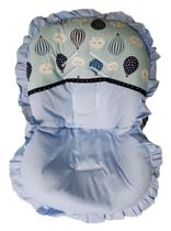Capa para Bebê Conforto Balões Azul bebe - Doce Mania