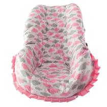 Capa para bebe conforto básico - nuvem rosa