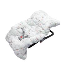 Capa Para Bebe Conforto/ Carrinho de passeio Acolchoada Estampada 1 Peça - Papi