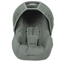 Capa para bebe conforto - cinza chumbo Capa para bebe conforto - cinza chumbo
