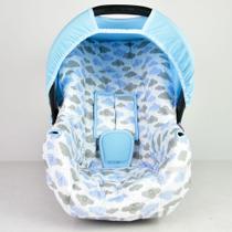Capa para bebe conforto - nuvem azul nova - Alan Pierre Baby