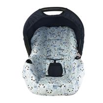 Capa para bebe conforto - panda azul