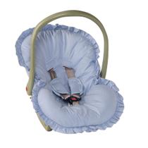 Capa Para Bebê Conforto + Protetor de Cinto Para Bebê Menina Menino 02 Peças