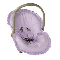 Capa Para Bebê Conforto + Protetor de Cinto Para Bebê Menina Menino 02 Peças