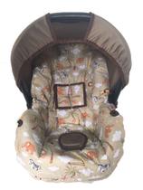 Capa para bebe conforto - safari kaki - ALAN PIERRE BABY