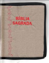 Capa Para Bíblia, bordada Sem Ziper Em tecido acquablock impermeável - SC