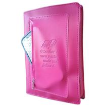 Capa para Bíblia Grande com Zíper e Bolso Externo em material sintético - N 13