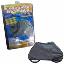 Capa para Bicicleta Impermeável Reutilizável 2m x 1m Cinza Capa para Bicicleta Impermeável Reutilizável 2m x 1m Cinza