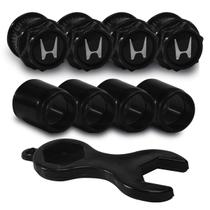 Capa Para Bico De Válvula Preto Honda Emblema Preto Capa Para Bico De Válvula Preto Honda Emblema Preto