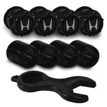 Capa Para Bico De Válvula Preto Honda Emblema Preto Capa Para Bico De Válvula Preto Honda Emblema Preto