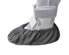 Capa para bota de caminhada Orthopaedic MyShoeCovers Fracture preta L
