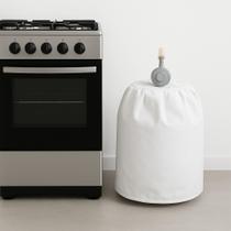 Capa Para Botijão de Gás Oxford Impermeável Decorativo Bujão 13kg Proteção Cozinha