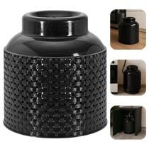 Capa Para Botijão De Gás Rattan Preto Plástico Reforçado Proteção 41cm Niquelart Capa Para Botijão De Gás Rattan Preto Plástico Reforçado Proteção 41cm Niquelart