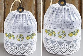 Capa para botijão de renda Capa para botijão de renda