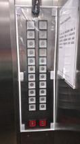 Capa para botoeira de elevador evita curto circuito 65 x 25 (2 peças)