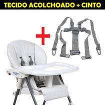 Capa Para Cadeira + Cinto Segurança Pappa E Soneca Original Burigotto