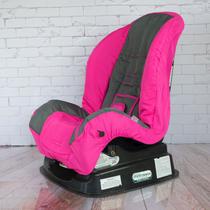 Capa para cadeira - cinza chumbo com pink