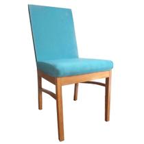 Capa para Cadeira de Jantar Ajustável - Azul Claro