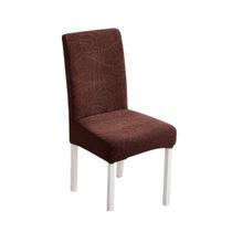 Capa Para Cadeira De mesa De Sala De Jantar Em Lycra Textura 3D Um Luxo, Perfeito Caimento Proteje Estofado Original