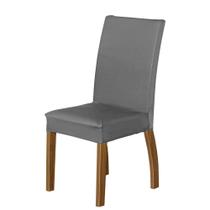 Capa para Cadeira em Malha Gel 1 Peça - Cinza Capa para Cadeira em Malha Gel 1 Peça - Cinza