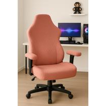 Capa para Cadeira Gamer Luxo Matelada Malha 100% Poliéster Conforto, Proteção e Estilo Premium Cor:Rose Capa para Cadeira Gamer Luxo Matelada Malha 100% Poliéster Conforto, Proteção e Estilo Premium Cor:Rose