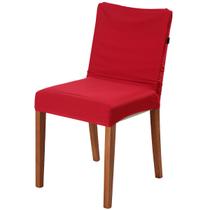 Capa Para Cadeira Malha Vermelha