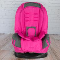 Capa Para Cadeira Super Matrix Chumbo Com Pink + Acolchoado