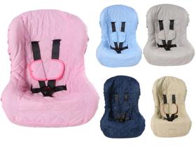 Capa Para Cadeirinha Carro Criança Bebe 2 Peças Algodão
