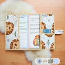 Capa Para Caderneta De Vacinação de Bebê/Capa Protetora/Vacinas/Porta Documentos Bebe/Menino Menina