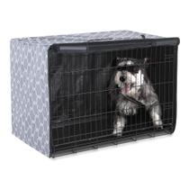 Capa para Caixa de Transporte de Cães Amazon Basics 36" Gaiola de Arame Capa para Caixa de Transporte de Cães Amazon Basics 36" Gaiola de Arame