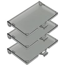 Capa para caixa elétrica ERETOW DBHC-1 para área externa, pacote com 3