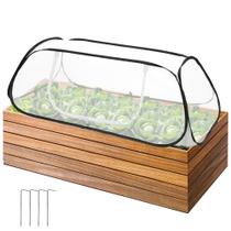 Capa para canteiro de jardim PURPLE STAR 1N 114x56x41 cm em tela