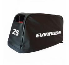 Capa Para Capô De Motor De Popa Evinrude 25 Hp 1997 Diante