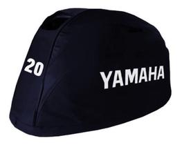 Capa Para Capô De Motor De Popa Yamaha 20 Hp 4 Tempo Redondo