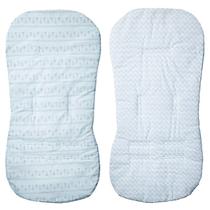 Capa Para Carrinho Acolchoada Dupla Face 74cm X 36cm Papi Têxtil Capa Para Carrinho Acolchoada Dupla Face 74cm X 36cm Papi Têxtil