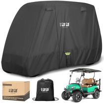 Capa para carrinho de golfe 10L0L 600D impermeável com ajuste universal Capa para carrinho de golfe 10L0L 600D impermeável com ajuste universal
