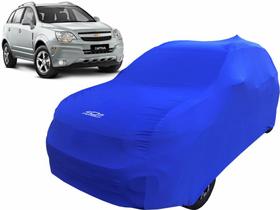 Capa Para Carro De Tecido Lycra Chevrolet Captiva Anti-risco