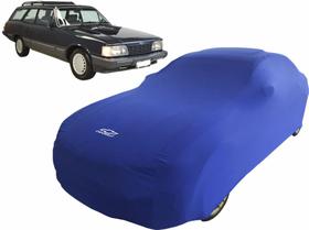 Capa Para Carro De Tecido Lycra Chevrolet Caravan Anti-risco