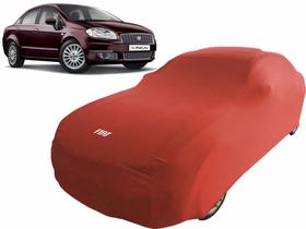 Capa Para Carro De Tecido Lycra Fiat Linea Anti-risco