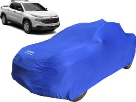 Capa Para Carro De Tecido Lycra Fiat Toro Anti-risco Capa Para Carro De Tecido Lycra Fiat Toro Anti-risco