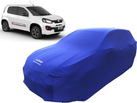 Capa Para Carro De Tecido Lycra Fiat Uno Anti-risco