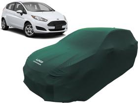 Capa Para Carro De Tecido Lycra Ford Fiesta Hatch Anti-risco