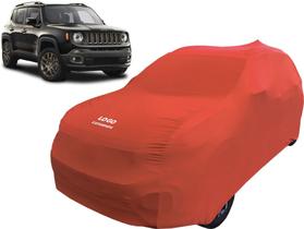 Capa Para Carro De Tecido Lycra Jeep Renegade Anti-risco
