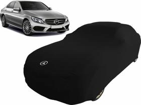 Capa Para Carro De Tecido Lycra Mercedes C63 Amg Anti-risco