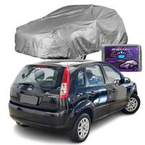 Capa Para Carro Ford Fiesta Hatch 2003 a 2013 Impermeável com Forro Central