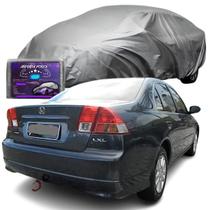 Capa Para Carro Honda Civic 2000 a 2015 Impermeável Com Forro Central