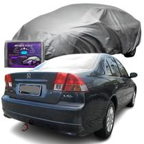 Capa Para Carro Honda Civic 2000 a 2015 Impermeável Com Forro Central