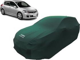 Capa Para Carro Nissan Tiida Hatch De Tecido Macio Helanca Capa Para Carro Nissan Tiida Hatch De Tecido Macio Helanca