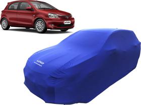 Capa Para Carro Tecido Lycra Toyota Etios Hatch Anti-risco Capa Para Carro Tecido Lycra Toyota Etios Hatch Anti-risco