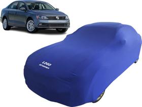Capa Para Carro Volkswagen Jetta 2016 De Tecido Helanca